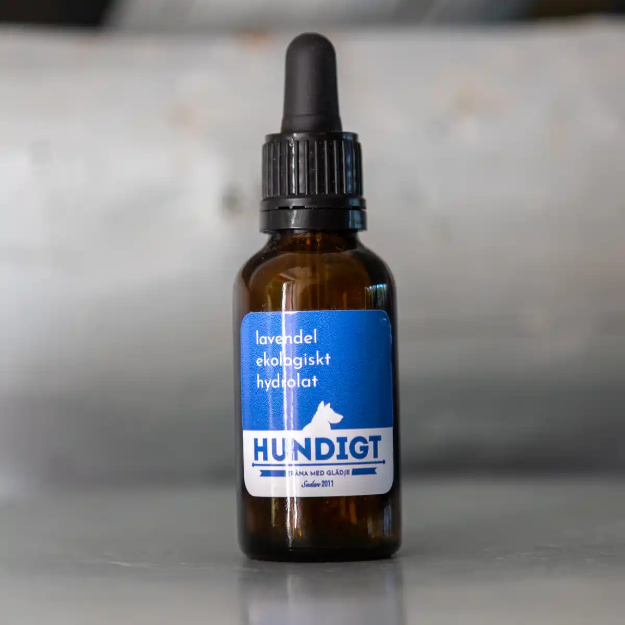 Ekologisk hydrolat lavendel till nosework i 30 ml brun flaska.