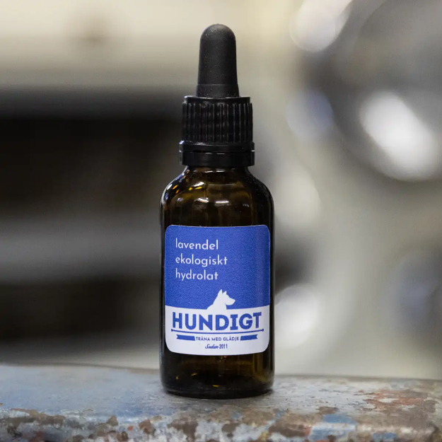 Ekologisk hydrolat lavendel till nosework i 30 ml brun flaska med pipett.